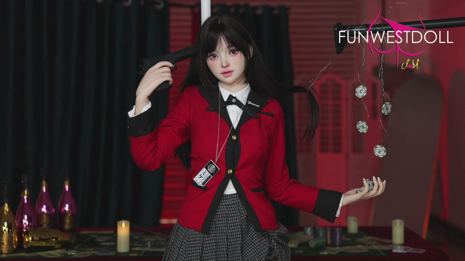 Yumeko Jabami Sex doll (FunWest Doll 159cm A-cup #038S RST silicone) EXPRESS