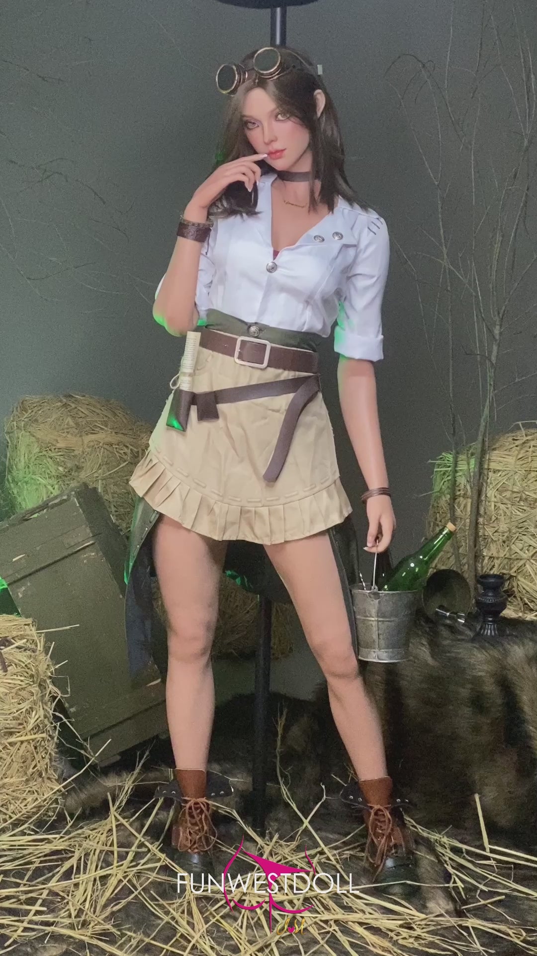 Lexie sexpuppe (FunWest Doll 168cm D-cup #026S RST Silikon) EXPRESS