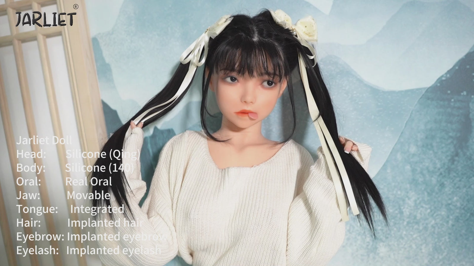 Qing sexpuppe (Jarliet 140cm C-cup Silikon)