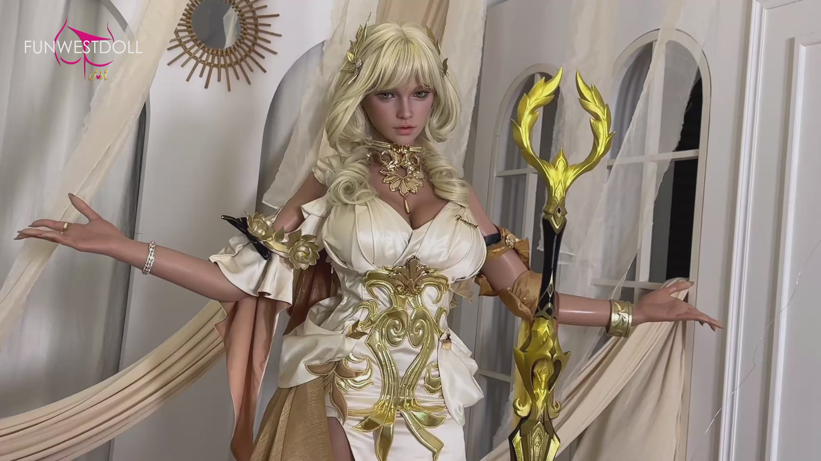 Bella sexpuppe (FunWest Doll 157cm G-cup #037SJ RST Silikon)