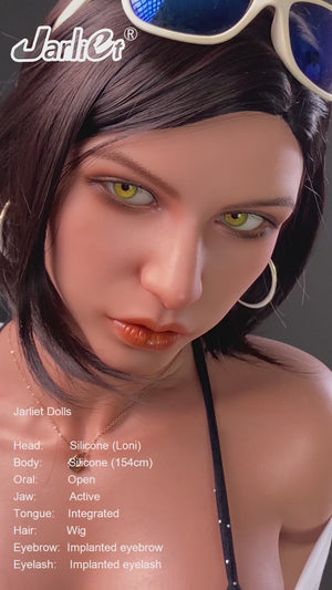 Loni sexpuppe (Jarliet 154 cm C-cup Silikon)
