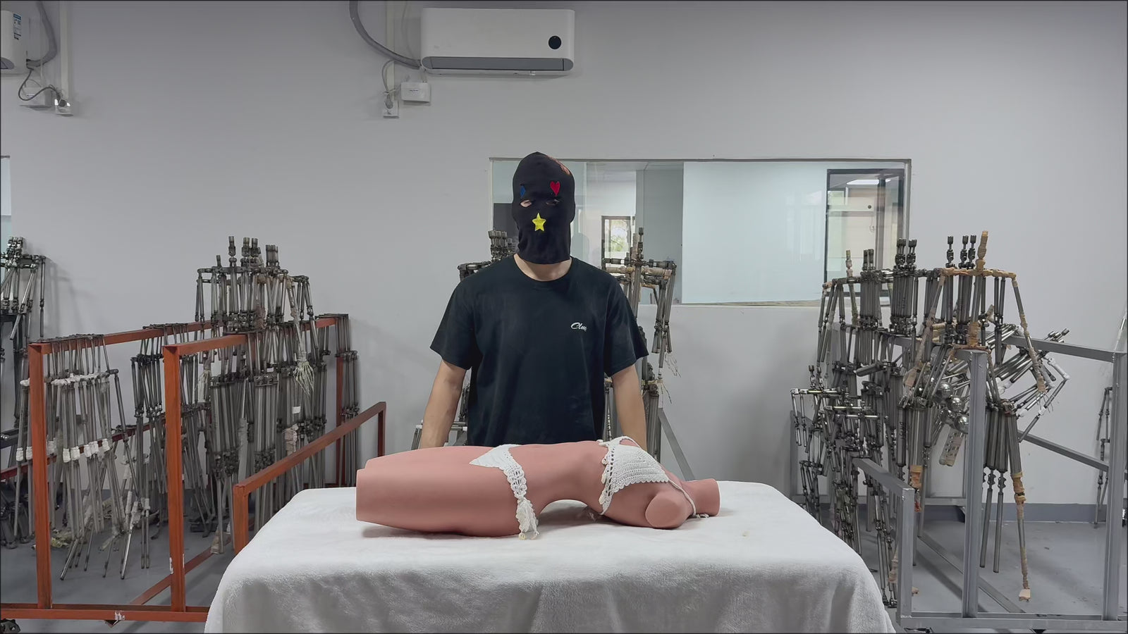 Raven Torso Sex doll (Climax Doll ULW 100cm A-cup silicone)