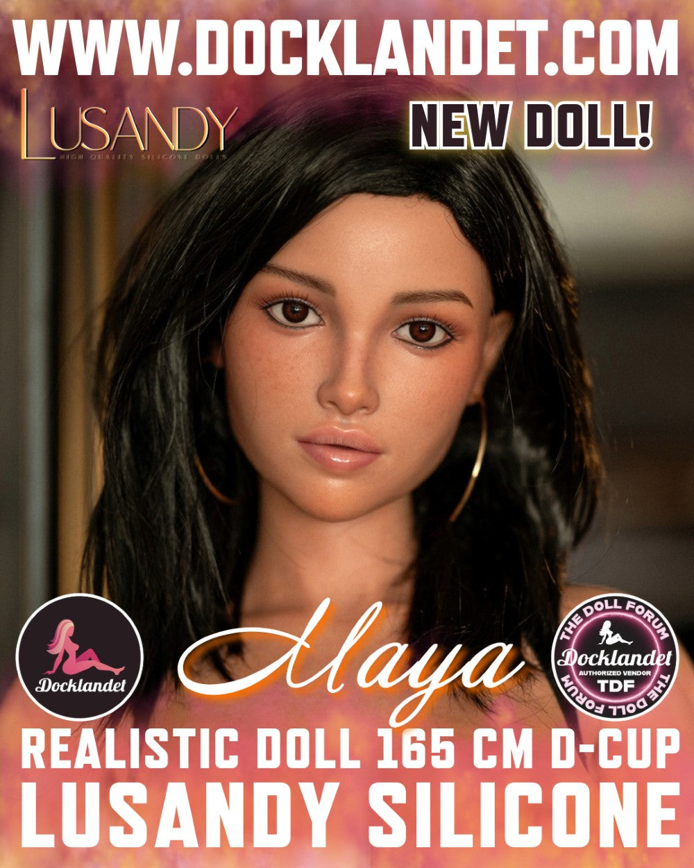 Maya Sex doll (Lusandy Doll 165cm D-cup silicone) EXPRESS
