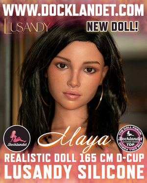 Maya sexpuppe (Lusandy Doll 165 cm d-cup Silikon)