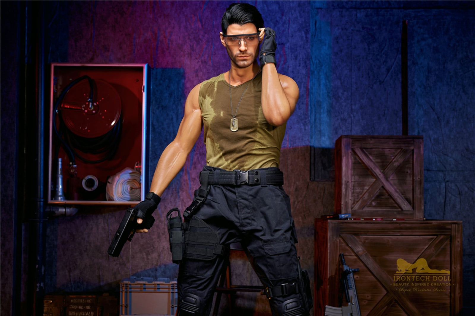 Thomas männlich sexpuppe (Irontech Doll 176cm M5 Silikon)