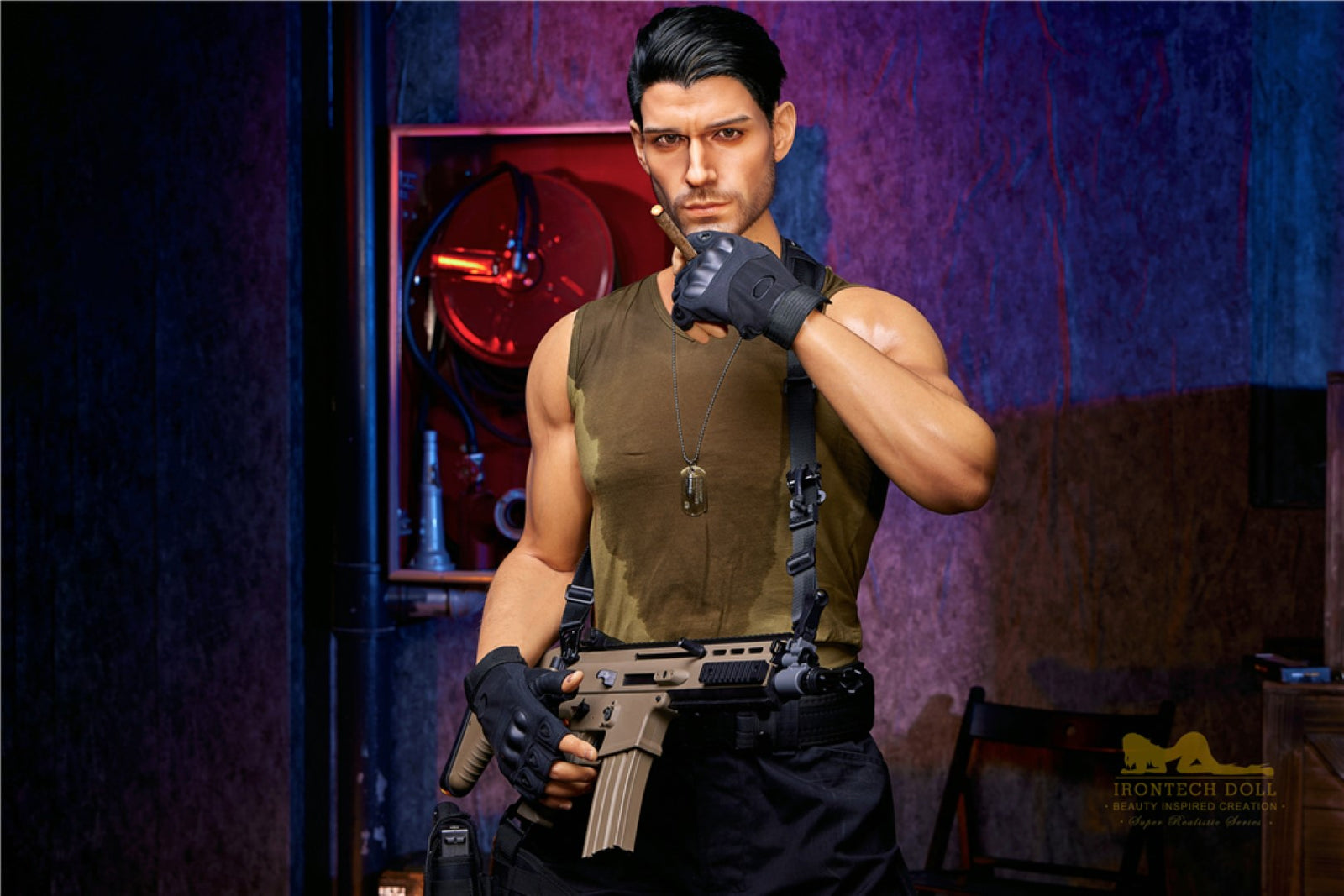 Thomas männlich sexpuppe (Irontech Doll 176cm M5 Silikon)