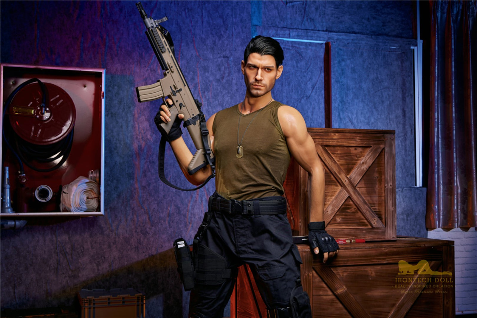 Thomas männlich sexpuppe (Irontech Doll 176cm M5 Silikon)