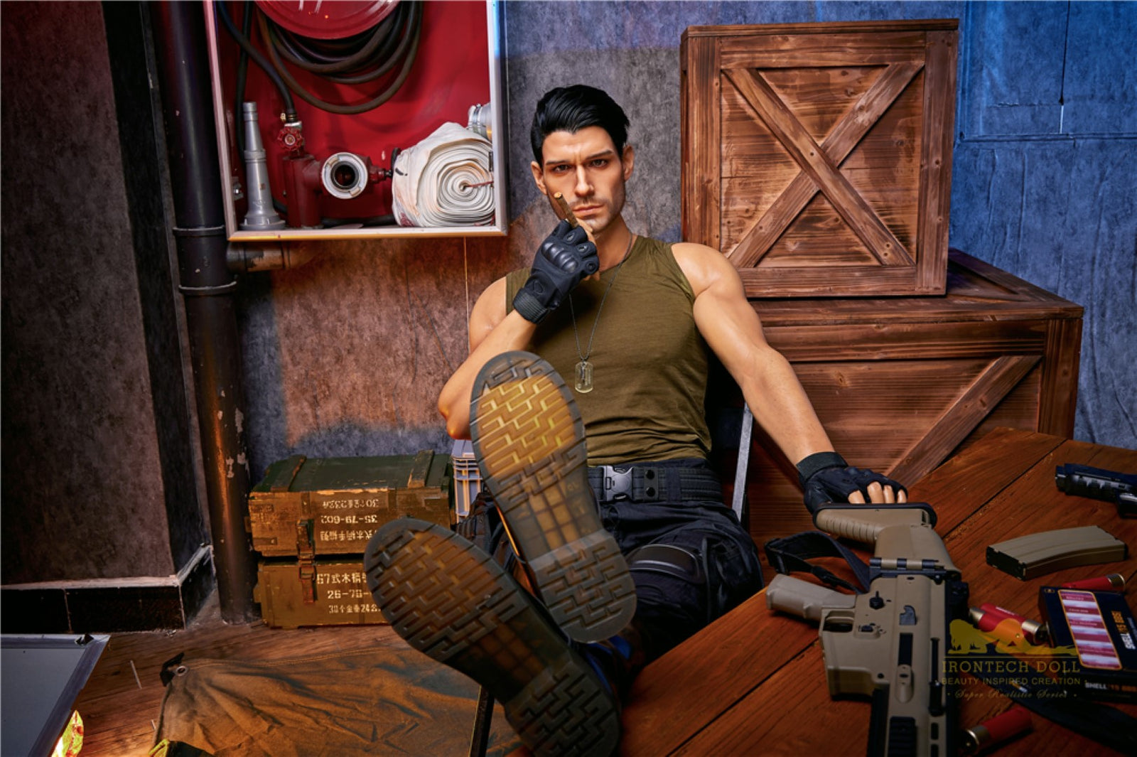 Thomas männlich sexpuppe (Irontech Doll 176cm M5 Silikon)