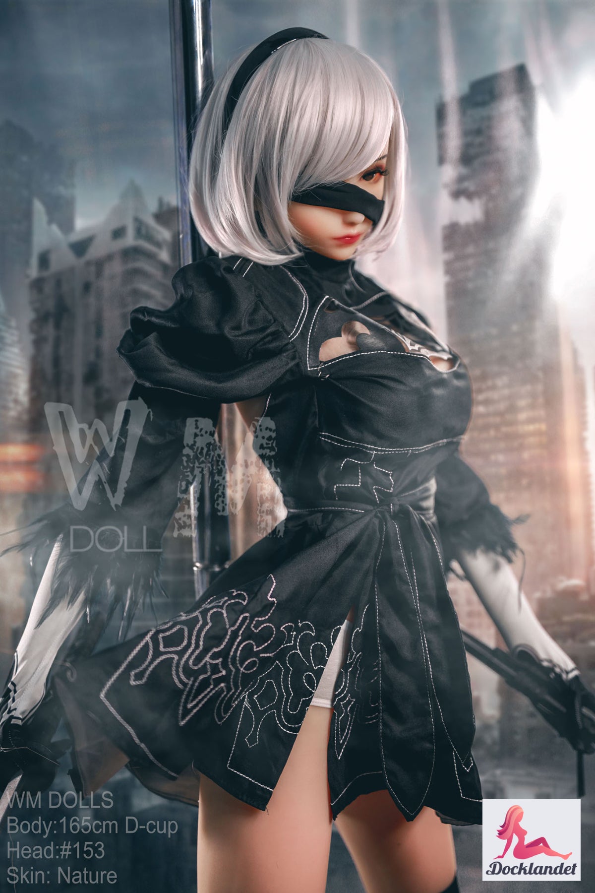 Yorha 2b Sex doll (WM-Doll 165cm D-cup #153 TPE)