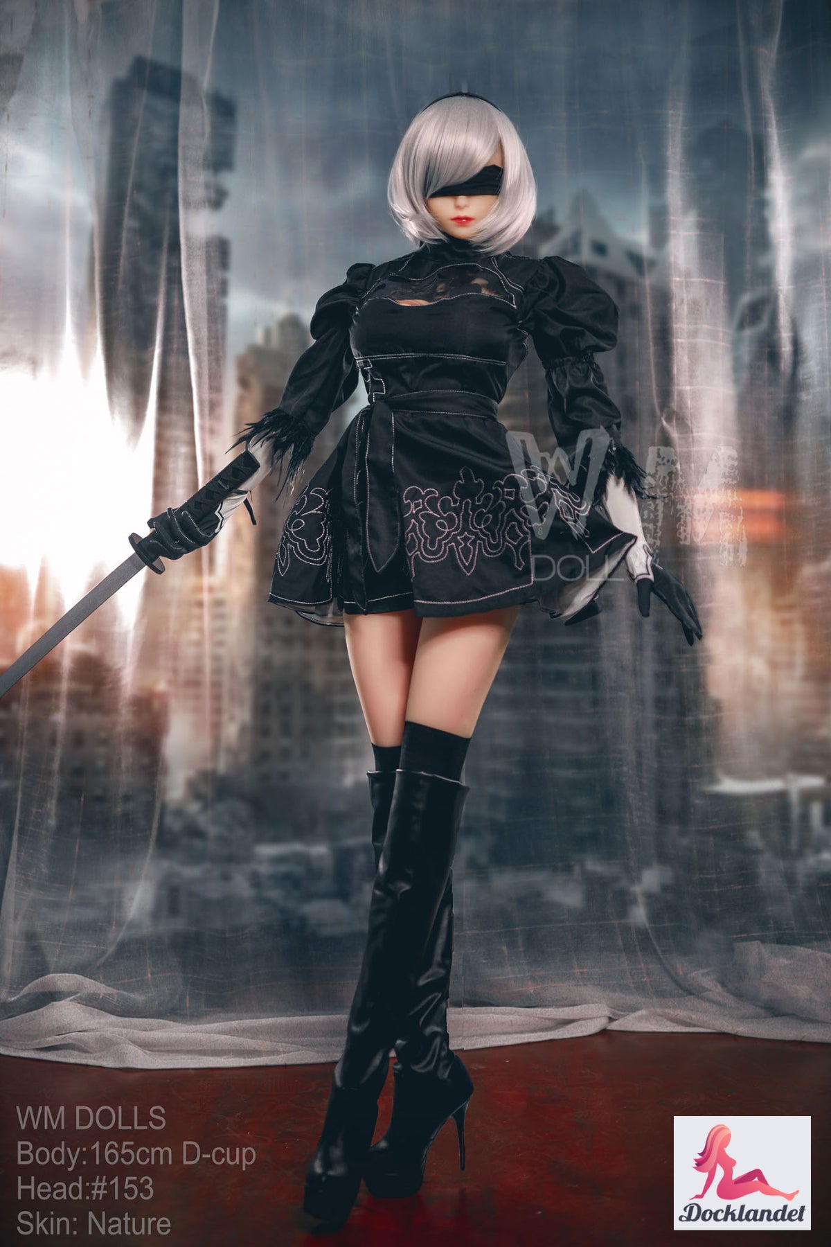 Yorha 2b Sex doll (WM-Doll 165cm D-cup #153 TPE)