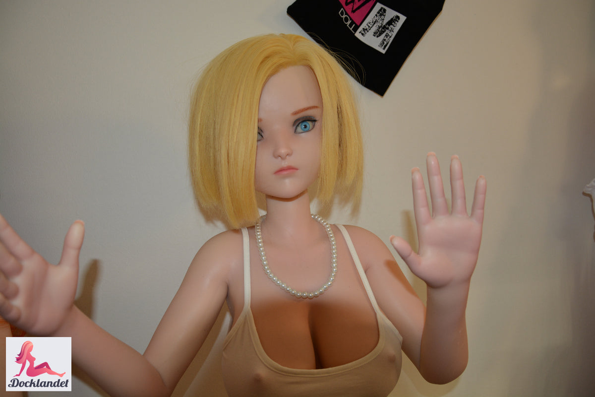 Lazuli Android 18 sexpuppe (Irokebijin 140cm E-cup TPE/Silikon)