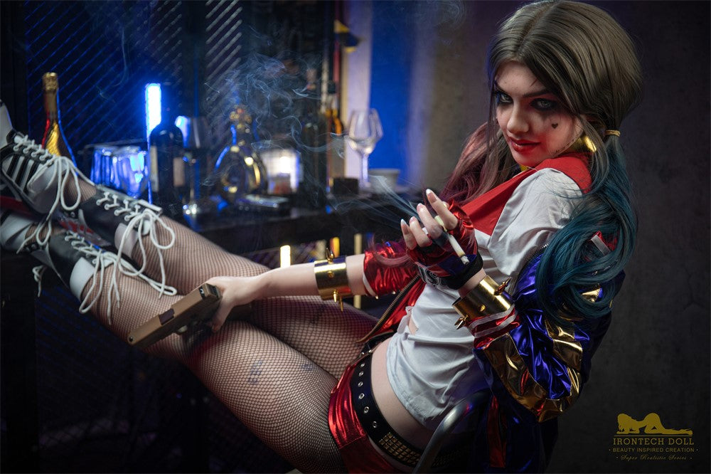 Harley sexpuppe (Irontech Doll 166cm B-cup S27 Silikon)