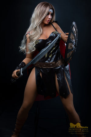 Hedy Warrior sexpuppe (Irontech Doll 164cm e-cup S26 Silikon)