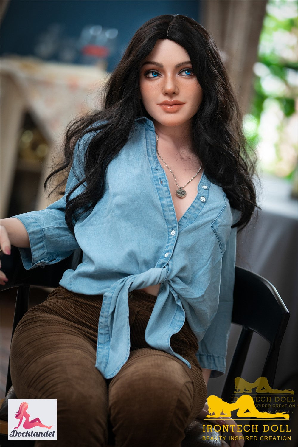 Marley sexpuppe (Irontech Doll 152cm A-cup S27 Silikon)