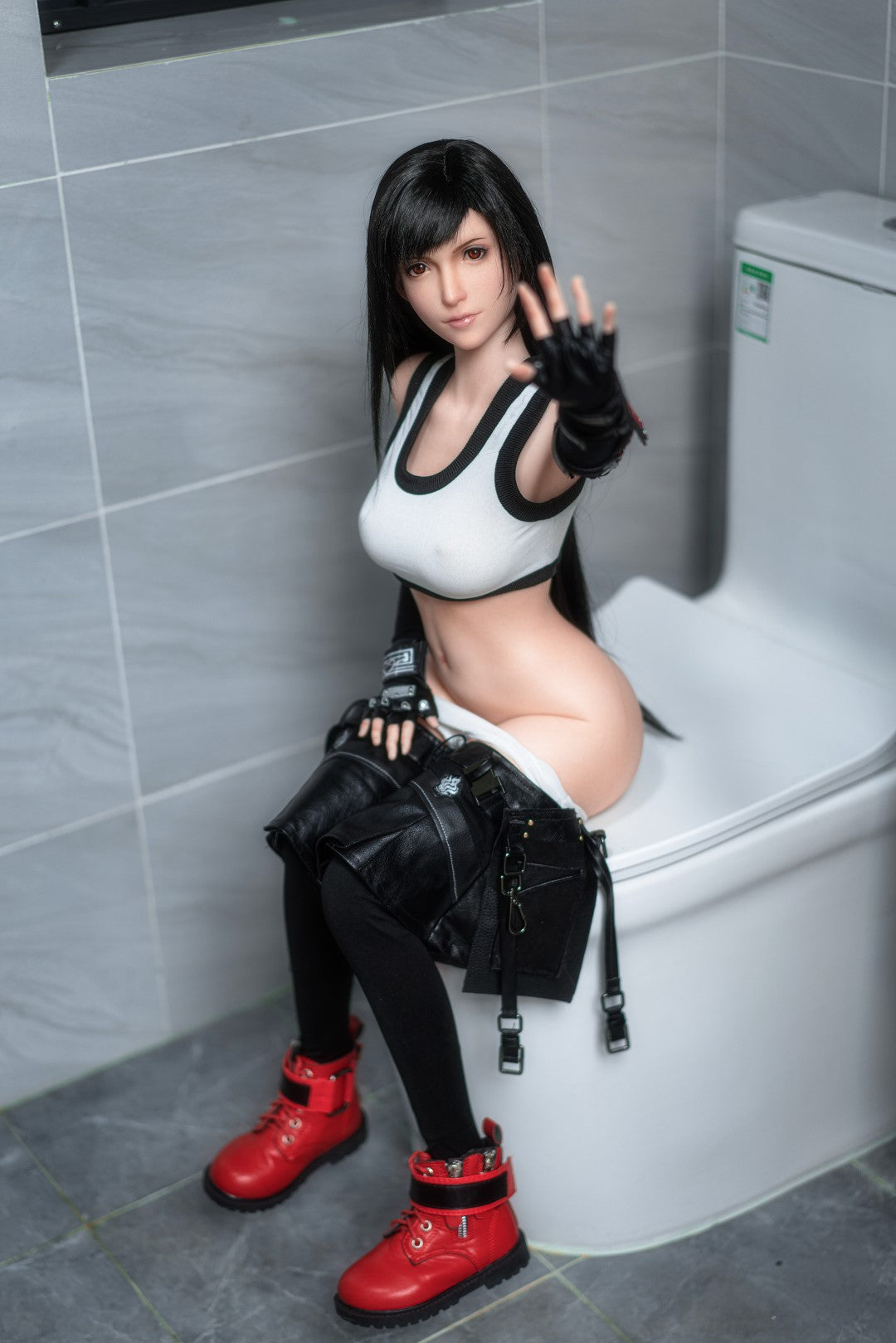 Tifa Mini sexpuppe (Game Lady 100cm E-cup Nr.03 Silikon)