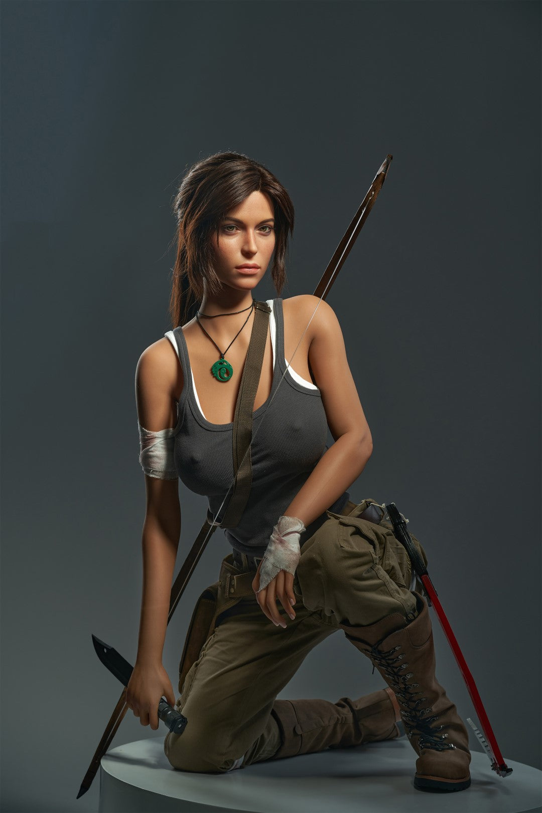Lara sexpuppe (Game Lady 166 cm e-cup Nr. 07 Silikon)