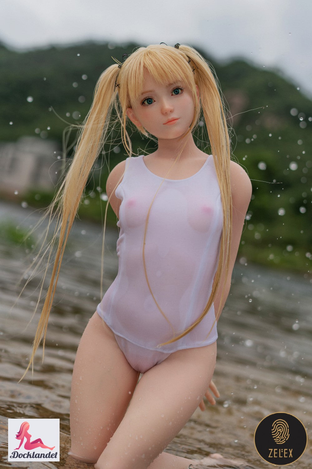 Marie Rose Mini sexpuppe (Zelex 85 cm B-cup GF05-1 Silikon) EXPRESS