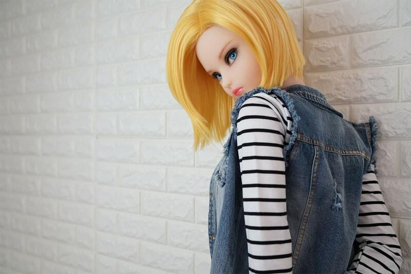 Lazuli Android 18 sexpuppe (Irokebijin 140cm E-cup TPE/Silikon)