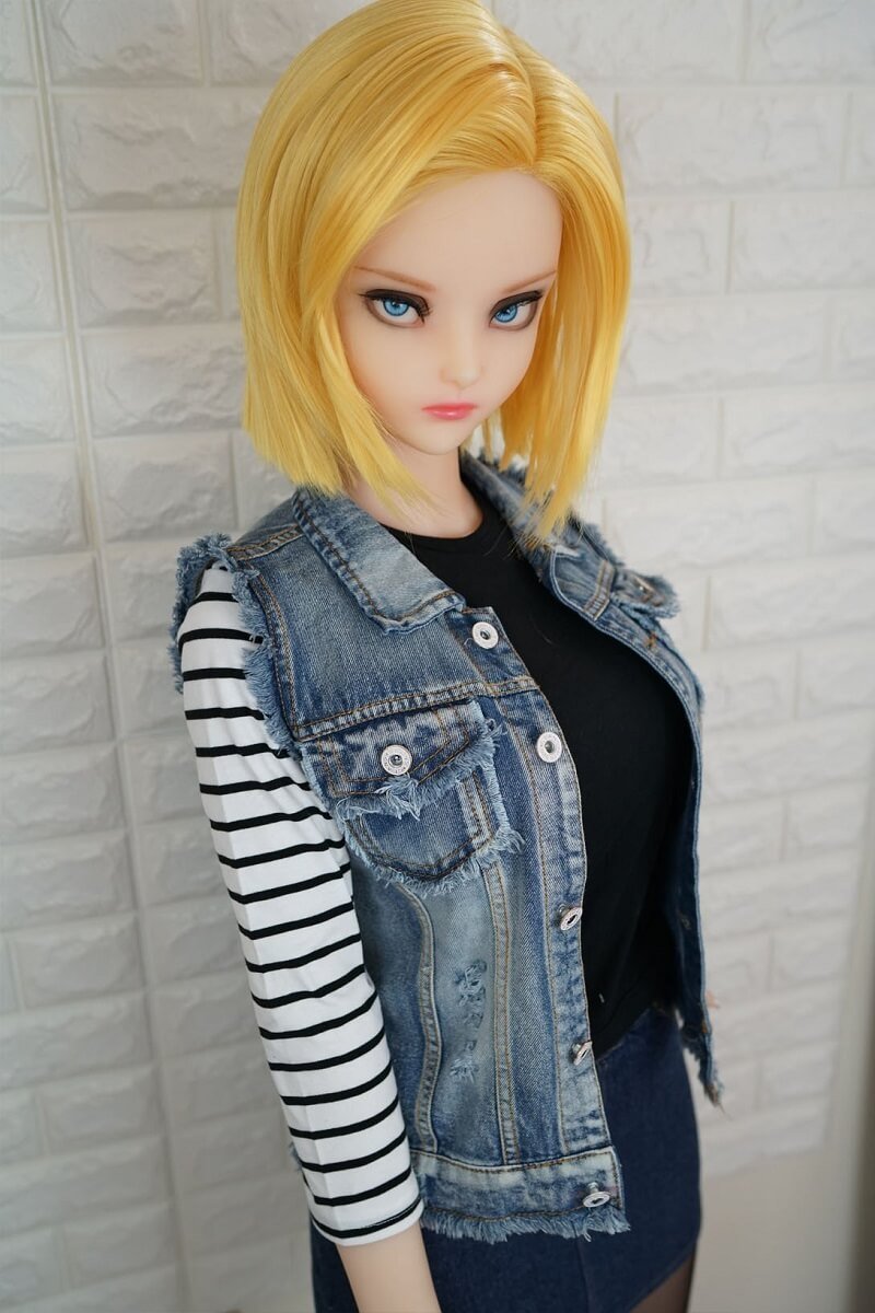 Lazuli Android 18 sexpuppe (Irokebijin 140cm E-cup TPE/Silikon)