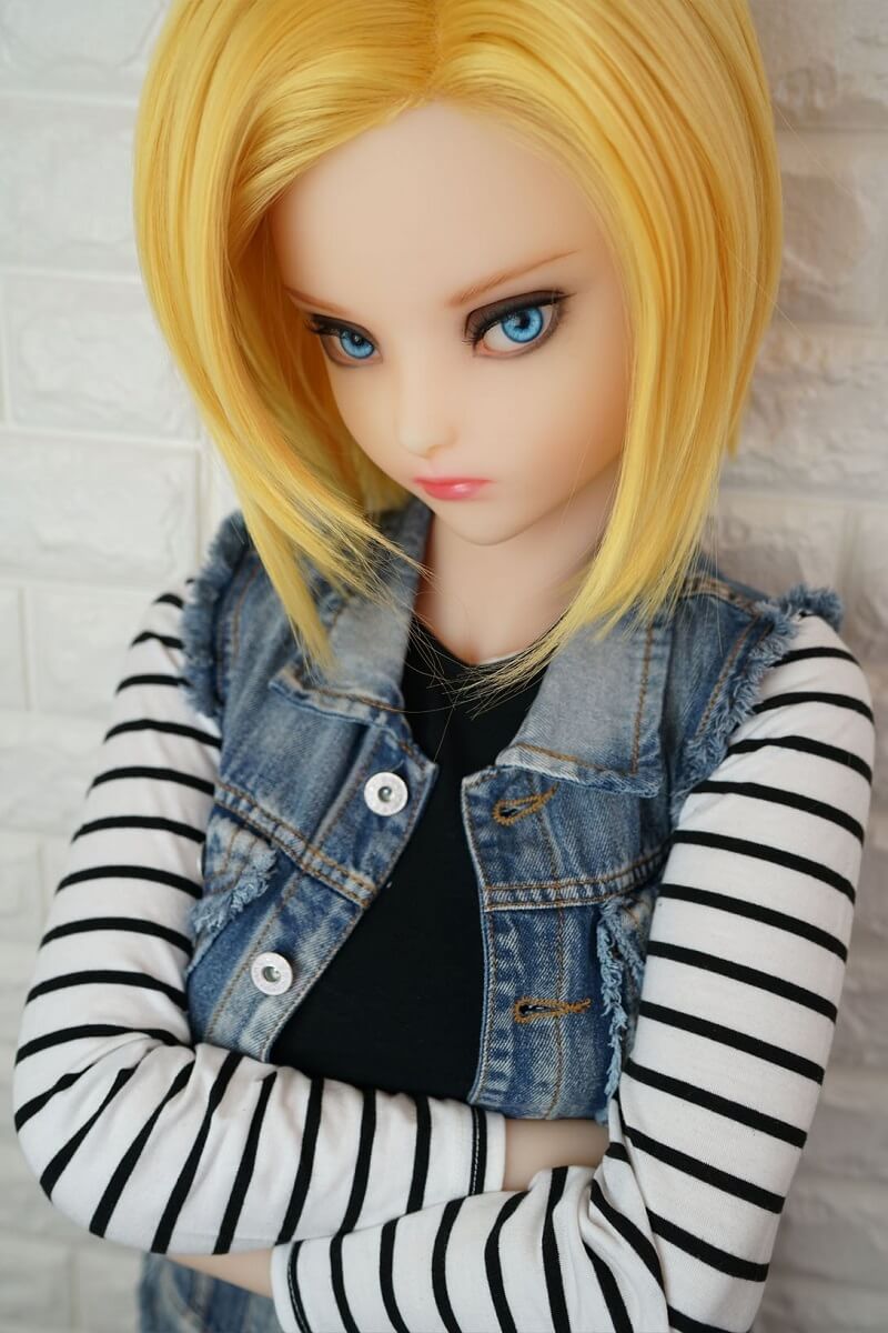 Lazuli Android 18 sexpuppe (Irokebijin 140 cm e-cup TPE/Silikon)