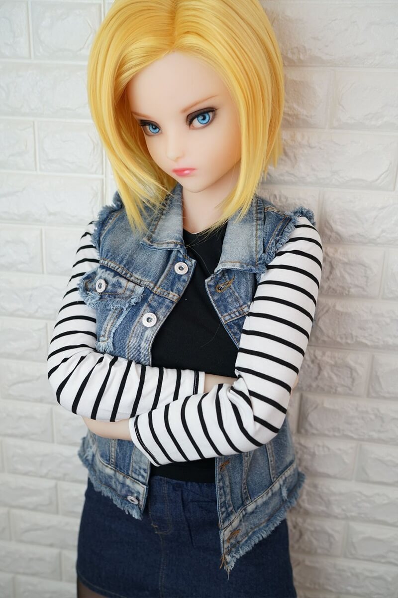 Lazuli Android 18 sexpuppe (Irokebijin 140 cm e-cup TPE/Silikon)
