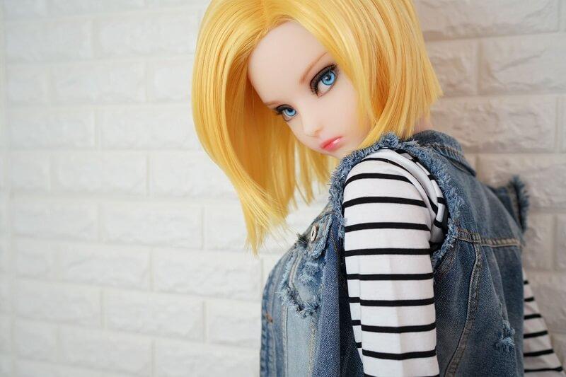 Lazuli Android 18 sexpuppe (Irokebijin 140 cm e-cup TPE/Silikon)