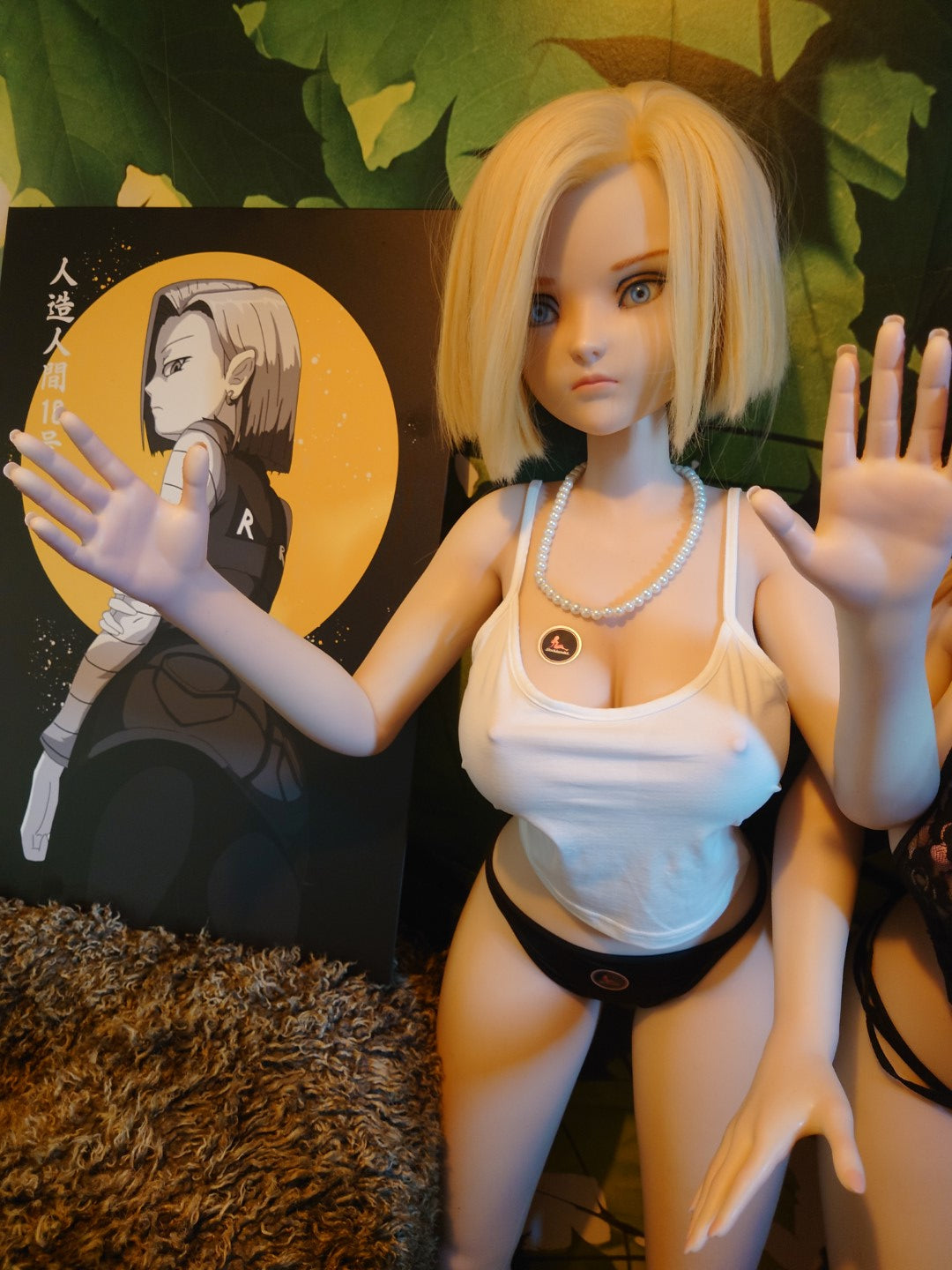 Lazuli Android 18 sexpuppe (Irokebijin 140cm E-cup TPE/Silikon)
